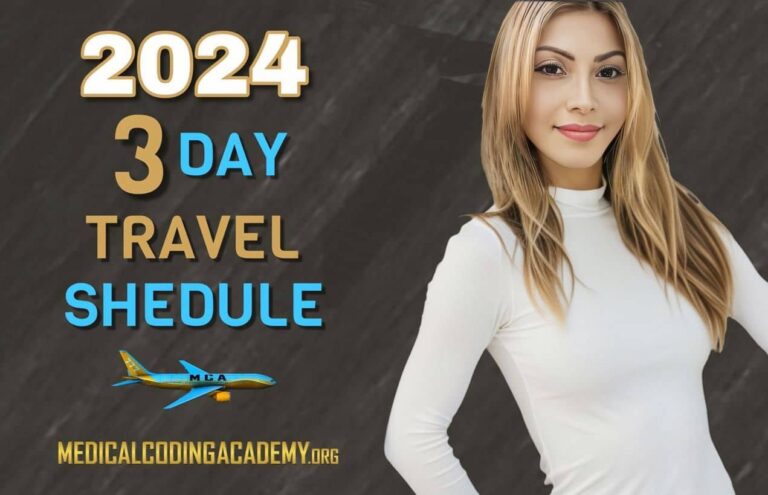 Announcing the 2024 Medical Coding Academy Travel Schedule!