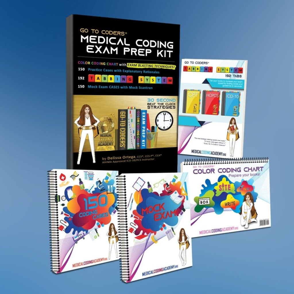 Go To Coders® Medical Coding Exam Prep Kit