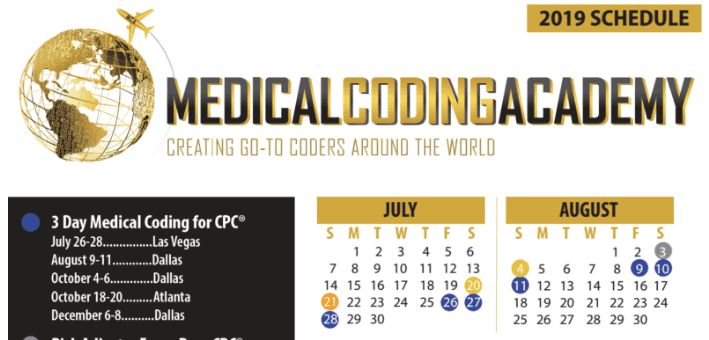 The 2019 MCA Calendar Has Been Updated!