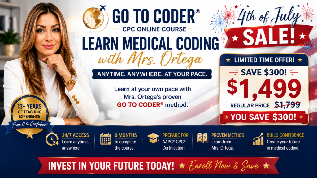 Go To Coder® CPC Online July 4th Sale