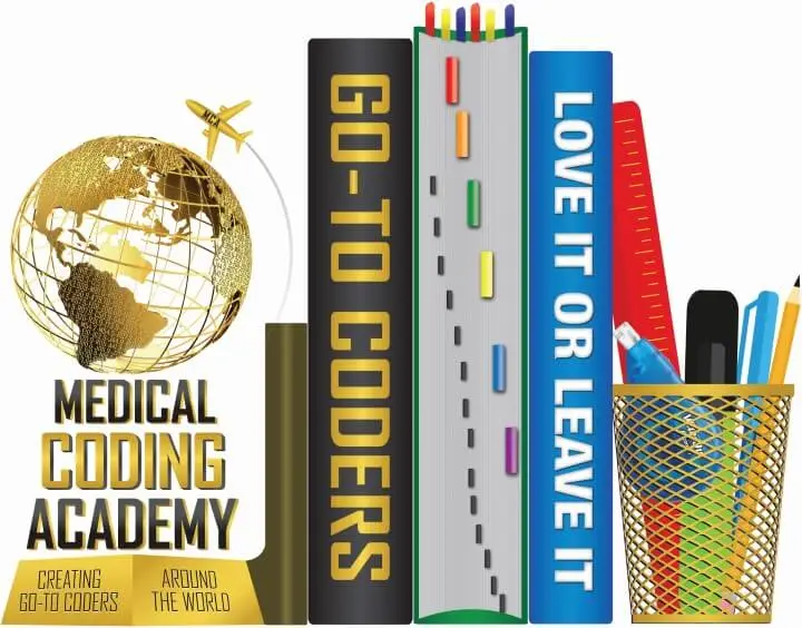 Medical Coding Academy® Book Stack