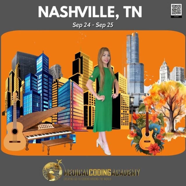 Last  2 Cities of the Year! 

It got here so fast!!

September 24-25.........Nashville, TN

November 19-20................Dallas, TX

Act now and be Certified well before Christmas!

NO PRIOR KNOWLEDGE NEEDED!
All attendees will receive access to the incredible 4 Part CPC Exam Prep Kit includes:
Study Guide
Mock Exam
Tabbing System

Color Coding Chart (Prework)
Video:
https://youtu.be/JfRvC2LtBmo
Register:
https://medicalcodingacademy.org/shop/
#3daycourseatlanta #3daybootcampatlanta #gotocoders #delissaortega #putgodfirst #medicalcoding #medicalbilling #ccsp #medicalcodingacademy #workfromhome #ahima #aapc #Healthcare #medicalassistant #dentalassistant #crna #cpc #mdicalcoder #medicalcodingschool #passthetest #medicalbillingandcoding #medicalbiller #medicalcodingonline #bestonlinecourse #cpcpracticequestions #prepareforcpc #cpcstudycases #medicalcodingguidelines